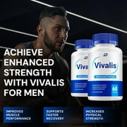Vivalis for Men Capsules - Vivalis Vitamin Complex Pills, Advance Formula, All Natural, 60 Capsules
