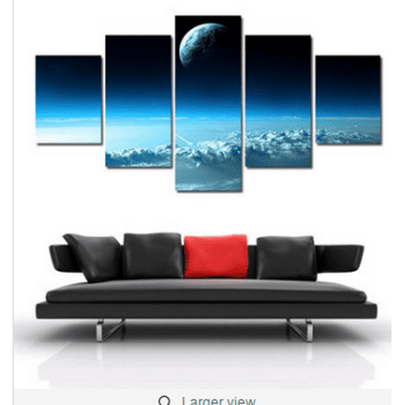 5pcs Cascade Moon Canvas Paints Wall Art Painting Picture Home Decoration Unframe Including Installation Tools Canada - Moon Wall Art Painting 5pcs Cascade Moon Canvas Paints Wall Art Painting Picture Home Decoration Unframe Including Installation Tools Canada - Moon Wall Art Painting