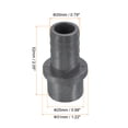 thumbnail image 2 of Uxcell Reducer Pipe Fitting 25x20mm, 10 Pack Straight Coupling Connector, Grey, 2 of 6