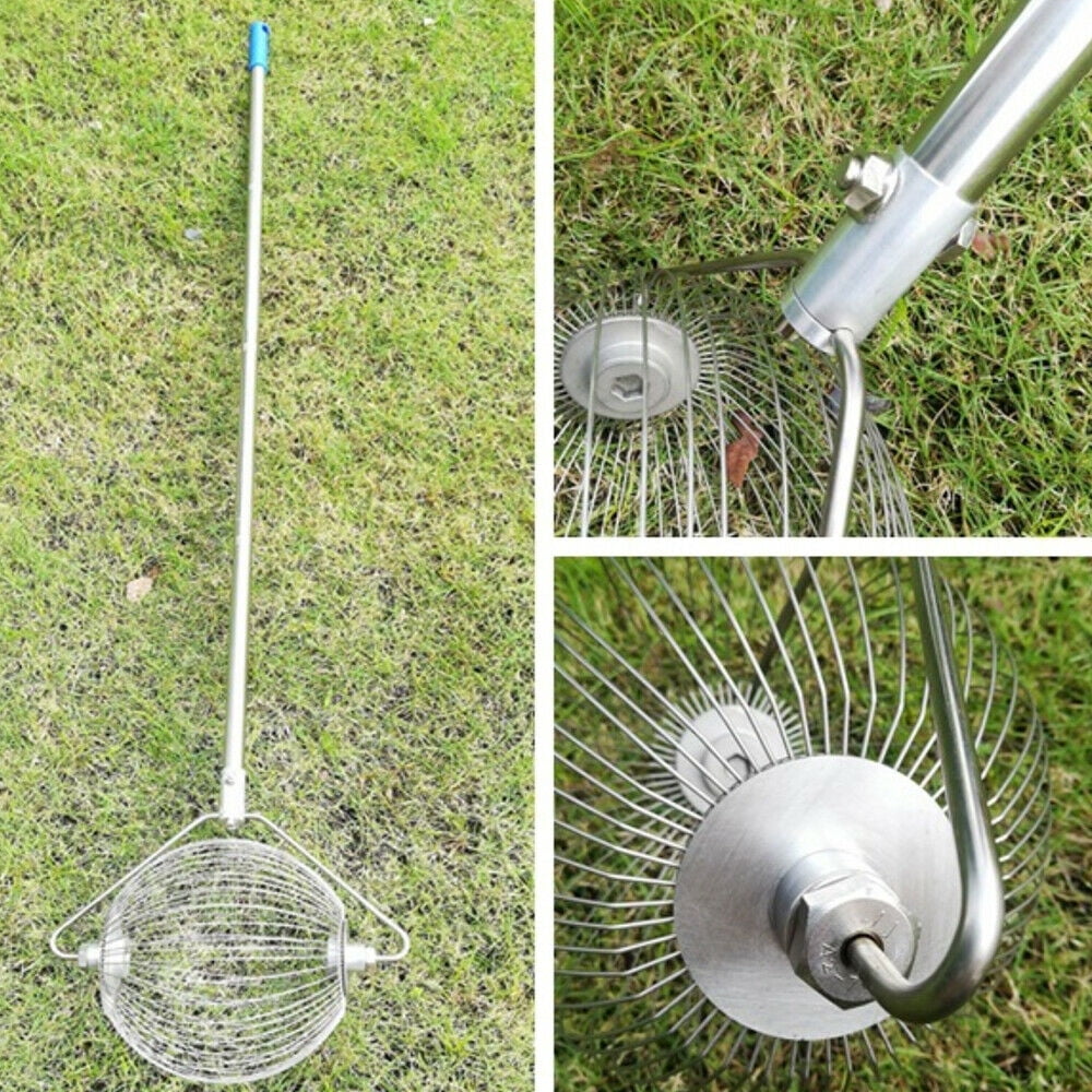 Details about   COCONUT Fruit Picker Tool Fruit Picker with Basket and Pole Easy to Assemble... 