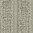 thumbnail image 5 of VCNY Home Savannah Fringe Taupe Stripe Cotton Blend Bath Runner Rug, 24" x 60", 5 of 5