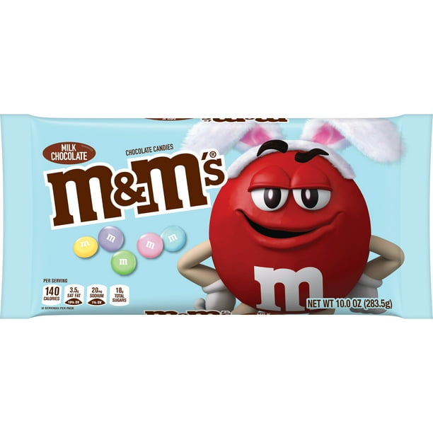 M&M'S Milk Chocolate Easter Candy, 10Ounce Bag
