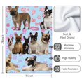 thumbnail image 3 of 2 Pcs Funny Kitchen Towels,French Bulldogs Microfiber Dish Towels,Kitchen Tea Towels,Kitchen Towel Set (18" X 26"), 3 of 3