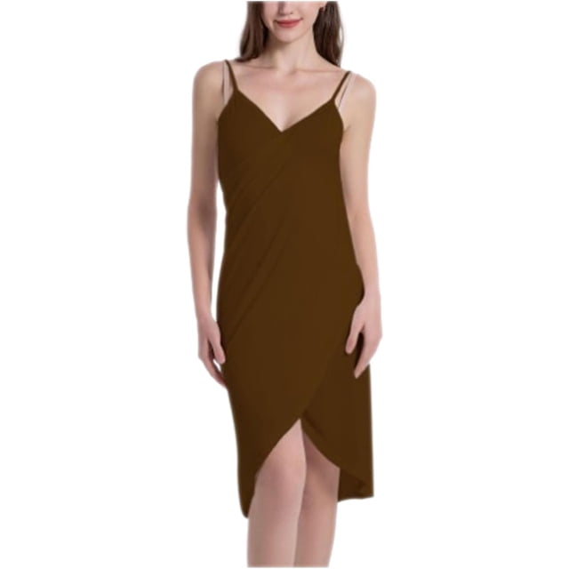 Robe de Plage Dos Nu à Bretelles Spaghetti pour Femmes, Maillot de Bain, Robe de Couverture