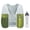 Green, variant on Maelstrom Running Vest for Men & Women, Adjustable Lightweight Hydration Pack with 500ml Soft Flask for Trail, Hiking, Cycling, Marathon Orange