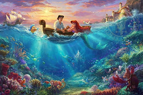 Ceaco - Thomas Kinkade - The Disney Collection - 4 In 1 Multipack - Jigsaw Puzzle