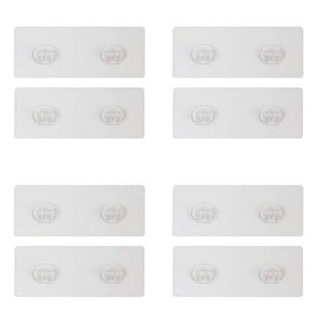 

Large Strong Shower Sticker Suction Cup Strip For Bathroom Storage Transparent Shelf Wall Mounted Hooks 2PCS Hanging Decorations for Home Icicle Decorations Thanksgiving Garland for Home Christmas