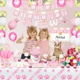thumbnail image 6 of 218 PCS Cat Birthday Party Supplies - Cat Balloons, Birthday Banner, MEOW Garland, DIY Hanging Sign, Cake Topper, Plates, Napkins, Cups and Tablecloth for Cat Birthday Decorations, Serve 20 Guests, 6 of 9