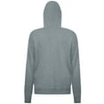thumbnail image 3 of Women's Levelwear Gray Detroit Red Wings Adorn Journey Pullover Hoodie, 3 of 3