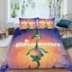 thumbnail image 2 of Diplodocus Conjunto de sábanas temático, trío de piezas, cómodo y amigable con la piel, diseño único, regalo de decoración para el hogar para familiares, amigos y fans, 90 cm * 190 cm, 2 of 6