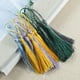 thumbnail image 4 of 30 pzs de colgantes de borlas de nudo chino DIY de hilo hecho a mano con borlas MultiW Hugo borla de marcador flexible, 4 of 10