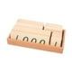 thumbnail image 2 of Tarjetas numéricas Montessori con caja para el aprendizaje preescolar de matemáticas. S Madera, 2 of 9