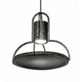 thumbnail image 2 of Meyda 203387 20 in. Butler Weave-Tex Pendant - Smoke & Solar Black, 2 of 2