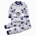 thumbnail image 4 of CAUYDY 12M 18M 24M Toddler Boys Pajamas Baby Clothes Newborn Sleepers Fall Winter Long Sleeve Tee Shirt and Elastic Pants Cute Set Infant Outfits for Boy Sizes 1-2 Years,Navy, 4 of 6