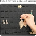 thumbnail image 4 of Hanging Earring Organizer with 20 Hooks - Large Wall Earrings Hanger, 4 of 5
