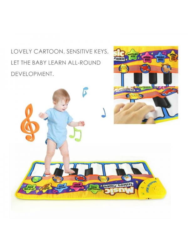 CATLERIO Kids Baby Musical Piano Play Mat Development Educational Soft Toys