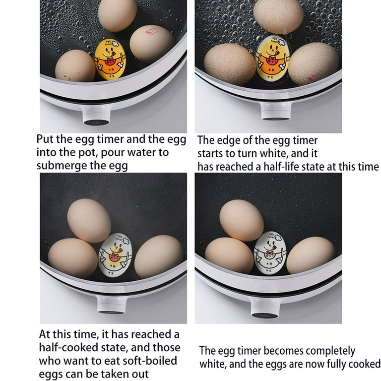 Qianha Mall Bpa-free Egg Timer Color Changing Egg Timer Food Grade