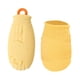 thumbnail image 1 of Bolsa de agua caliente Bolsa de agua caliente para clima frío Cómodo calentador de manos de silicona con bolsillo para las manos Funda de punto para Amarillo, 1 of 9