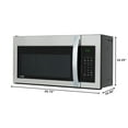 thumbnail image 4 of 30 in. 1.5 cu.ft Over-the-Range Convection Microwave Oven in Black (KM-MOTC-15SS), 4 of 12