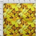 thumbnail image 2 of oneOone Cotton Cambric Yellow Fabric Florals Quilting Supplies Print Sewing Fabric By The Yard 56 Inch Wide-HMA, 2 of 4