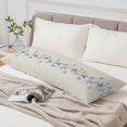 thumbnail image 6 of Blue Teal Coastal Body Pillow Cover 20 x 60 Inch Decorative Pillow Cover Summer Beach Starfish Vintage Lumbar Pillowcase Seasonal Rectangle Cushion Case for Couch Sofa Bed Living Room, 6 of 9