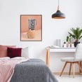 thumbnail image 2 of Orange Retro Disco Blender Black Framed Giclee Art, design by LISH Creative, 2 of 9