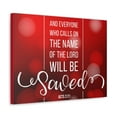 thumbnail image 3 of Scripture Canvas And Everyone Who Calls On Acts 2:21 Christian Wall Art Bible Verse Print Ready To Hang, 3 of 7