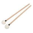 thumbnail image 4 of Maillet Tambour en Bois, 2 Pcs Maillet Tambour Accessoire Maillet Tamil Bâton Performance Finement Réglée, 4 of 14