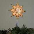 thumbnail image 4 of Northlight 8" Lighted Clear Crystal 8-Point Star Christmas Tree Topper - Clear Lights, 4 of 4
