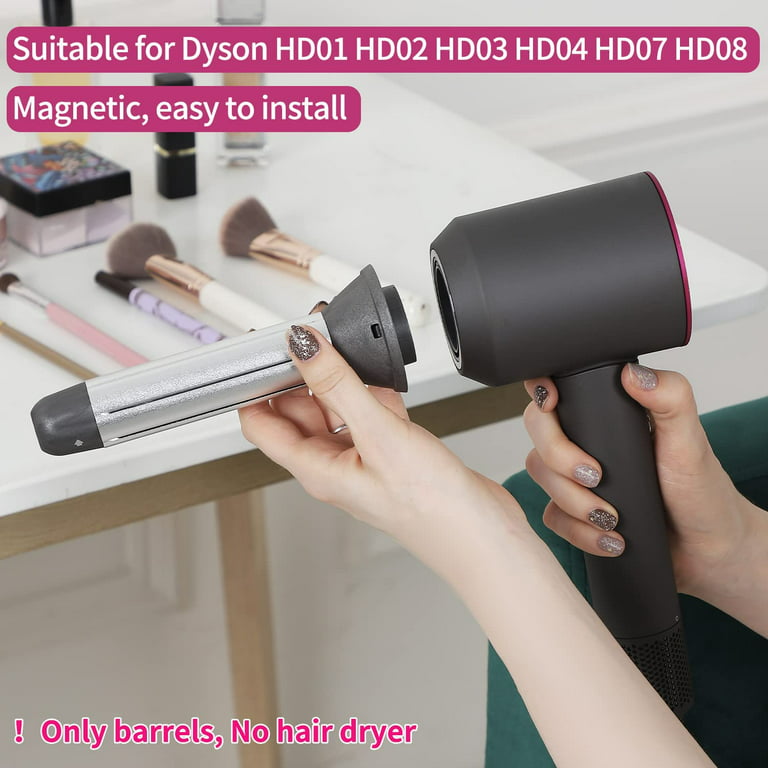 Hair Curling Attachment for Dyson Hair Dryer HD01 HD02 HD03 HD04 HD07 HD08. Suitable for Dyson Hair Dryer Curlers. Self Curling. Counterclockwise - Walmart.com
