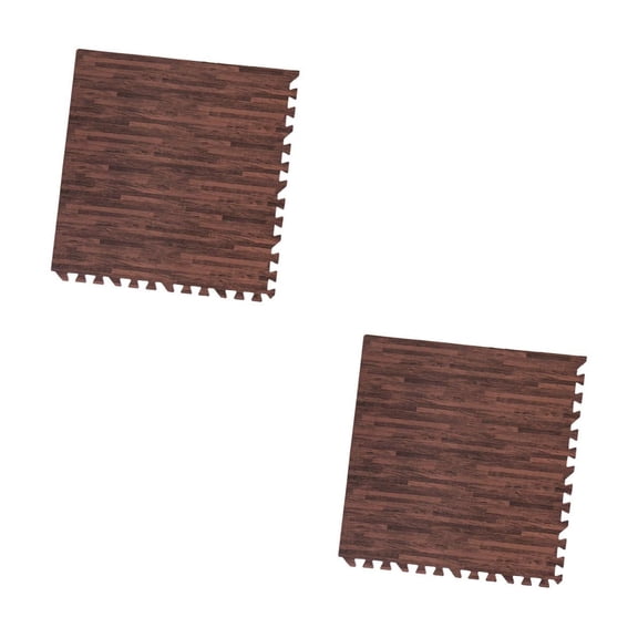 Hemoton 2-Pack Interlocking Gym Floor Mats for Adults, Children, and Babies Exercise