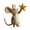 A, variant on Hotpom Handmade Felt Mouse Ornament Cute Mini Animal Gift Suitable for Nativity Scenes Stocking Stuffers and Desktop Ornaments Christmas Tree Accessory