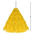 thumbnail image 2 of AMSCAN 15" Cheer Leader Dance Team Pom Poms 2pk Yellow, 2 of 3