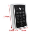 thumbnail image 4 of Langgg Lock Door Access Control System Security ICID Card Entry Access Control Keypad System 1000 Users+10 Key Tags, 4 of 9