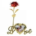 thumbnail image 3 of hengsof Gold Dipped Rose 24K Gold Rose, Romantic Gifts for Women in Her Birthday Anniversary Valentines Day Christmas Mothers Day, 3 of 7