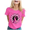 thumbnail image 1 of YDLCAFD Chemises Boutonnées pour Femmes Lin Blanc T-Shirt Imprimé Manches Courtes Col Rond Blouse, 1 of 4