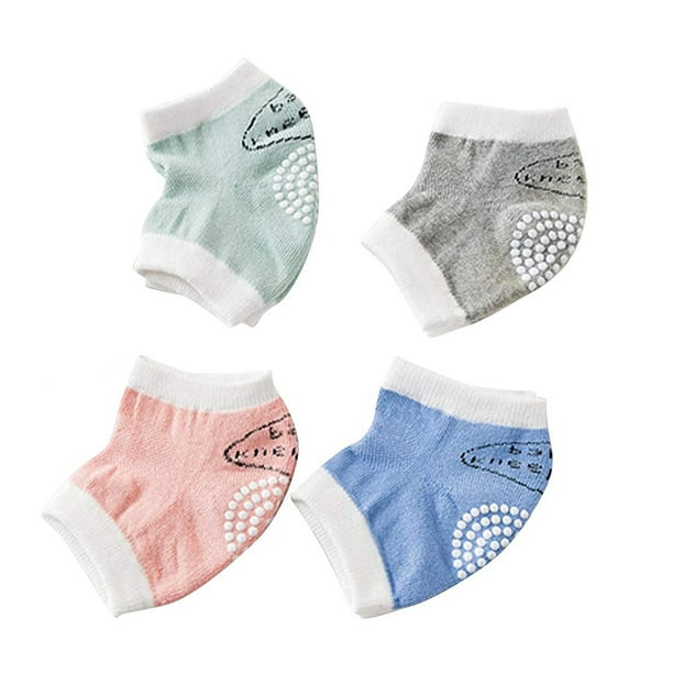 VIVEFOX 2 Pairs Baby Crawling AntiSlip Knee Pads Baby Toddlers