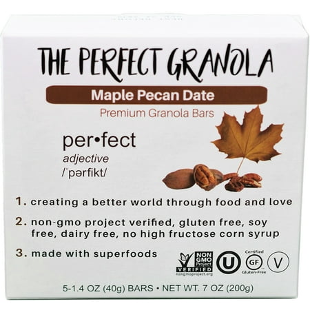 The Perfect Granola - Maple Pecan Date, Premium Granola (Best Vegan Granola Bars)