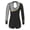 Black-A, variant on iEFiEL Girls Contrast Color Long Mesh Sleeve Gymnastic Leotard Ballet Dance Training Jumpsuit