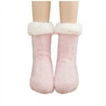 thumbnail image 7 of hotojiny Fuzzy Socks for Women Christmas Gifts Comfy Soft Lounge Home per Socks Winter Warm Cute Plush Crew Socks, 7 of 7