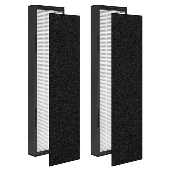 FLT5250PT Filter C, FLT5000, Model AC5250PT, AC5000, AC5300B Series Air Purifier, 2 HEPA Filters & 2 Carbon Filters