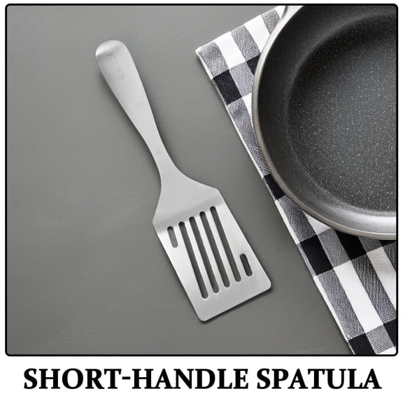 OFFIGAM Metal Pancake Turner Spatula Stainless Steel Nonstick Easy to Clean 1Pack