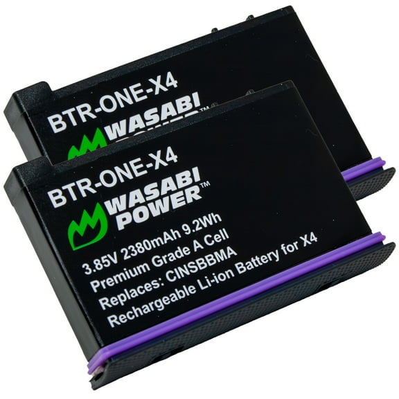 Wasabi Power Battery (2-Pack) for Insta360 X4