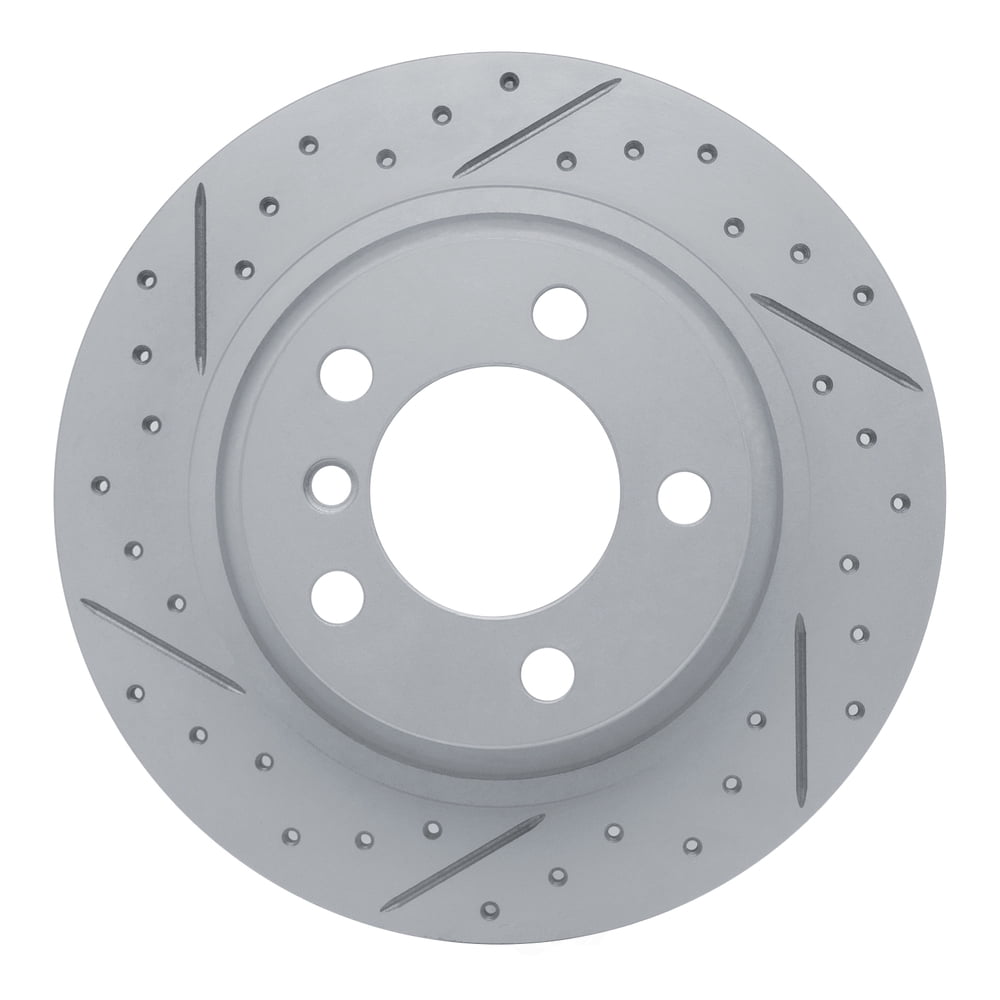 Dynamic Friction Company 830-32012L DFC Geoperformance Rotor - Drilled and Slotted