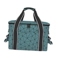 thumbnail image 2 of Bolsa de almuerzo térmica, bolsa de refrigeración para hombres y mujeres, portátil, impermeable, grande Verde, 2 of 9