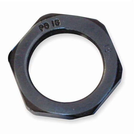 Hubbell Wiring Device-Kellems Cord Connector Locknut,Nylon,PG7 LNP7B