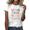 White-2, variant on Black Better Days Are On The Way Colorful Retro Smiley Print Tshirt Graphic Tees Shirts Positive Quote Gift Casual Tops S-5XL