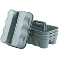 thumbnail image 5 of Ramddy 4 Packs Cleaning Storage Caddy with Handle, Grey, Cleaning Supplies Organizer Caddy, 5 of 7