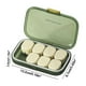 thumbnail image 3 of Xihbxyly Compras En Línea Caja de Almacenamiento Portátil para Hogar, de Plástico, Sellada, para La Mañana, Mediodía y La Noche, con 8 Compartimentos, Color Sólido y Tapa, Caja de Almacenamiento Sell, 3 of 6