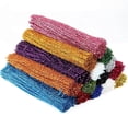 thumbnail image 3 of 200Pcs Blue Glitter Sticks Twisted Shape Designed For Craft Supplies Kids DIY Projects, 3 of 4